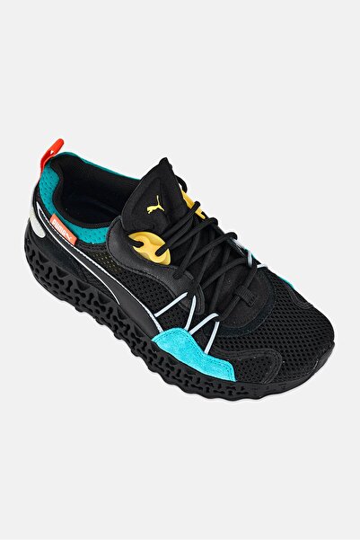 Puma Kids Boy Calibrate Restored Tron Lace Up Running Shoes, Black