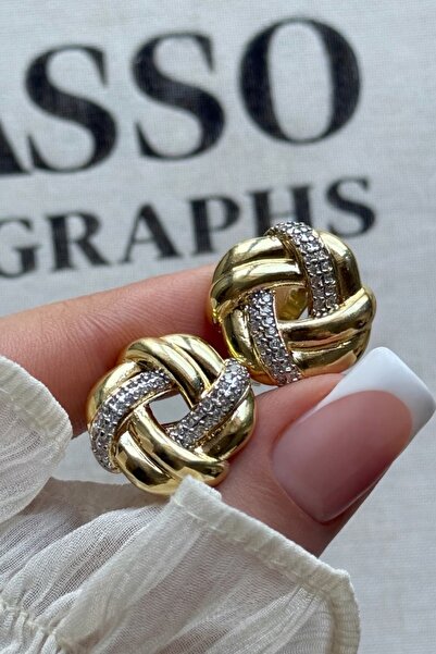lumirajewel royal knot küpe | xuping