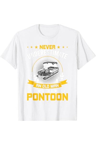 212Wear Men's Never Underestimate An Old Man A T-Shirt - 100% Cotton Short Sl...