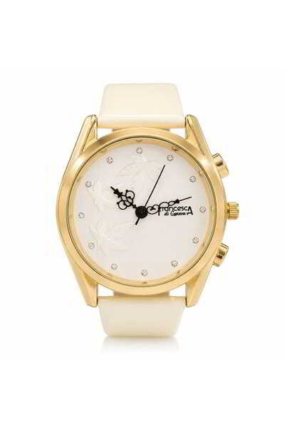 Watch Ceas de dama, Francesca di Geneva, Alb, FF492