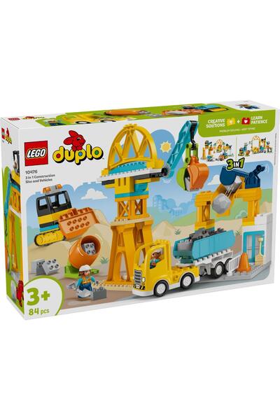 LEGO ® DUPLO - Santier si vehicule de constructii 3 in 1 (10476)