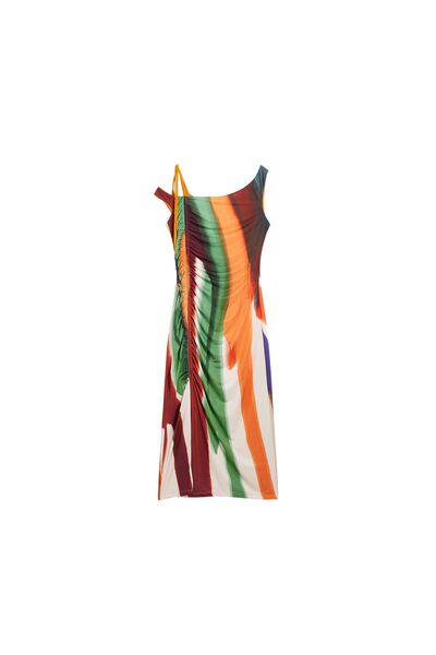 Desigual Rochie de vară pentru femei 26SWVK17 Multicoloră