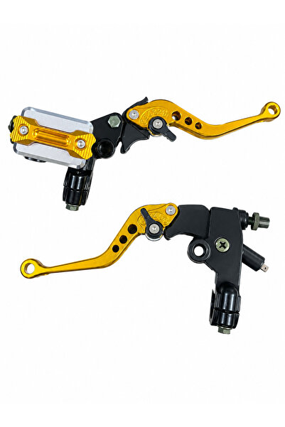 MOTORKİT MK UNİVERSAL SPOR MANET TAKIMI GOLD DEBRİYAJ KOLU + ÜST MERKEZ CG - ...