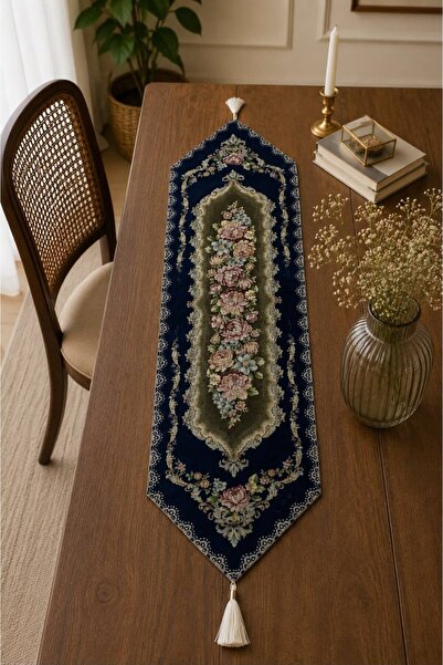 Yeshome Collection سجادة رانر مزينة بالشراشيب من رويال بوكيت شونيلي مقاس 35x1...