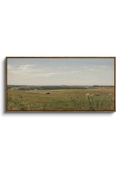 ALAYRA International Pastoral Meadow Field With Outer Frame 60x120 cm for Liv...