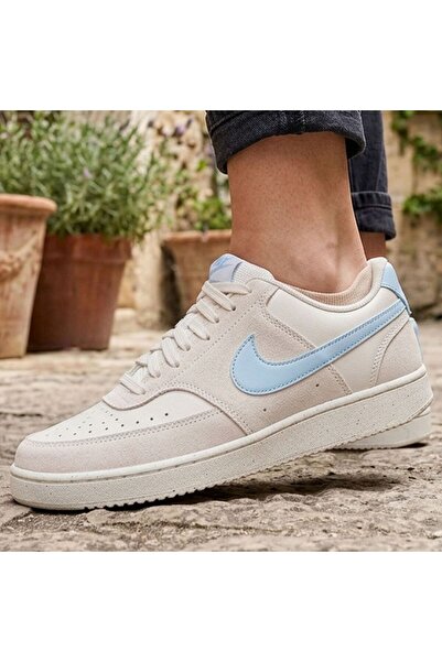 Nike Kadın Spor Ayakkabı Court Vision Low Sneaker Spor Ayakkabı Günlük Ayakkabı