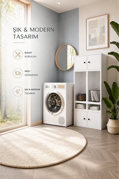 nettrends.net the new trend of shopping Modüler Çamaşır Düzenleme Dolabı 4 Ka...