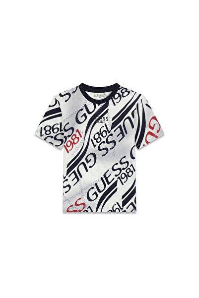 Guess Tricou băieți L6RI04K8HM4 Alb