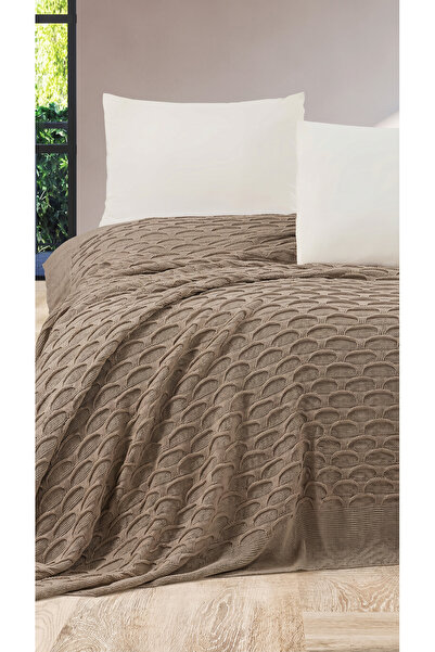 DOUX HOME Di̇lara Desen Knitwear Bedspread 220 X 240