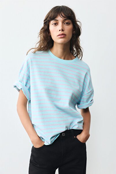 Pull & Bear Oversize short sleeve tişört