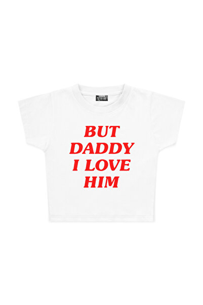 ROPE COUTURE Dar tati, îl iubesc, tricou scurt imprimat pentru bebeluși