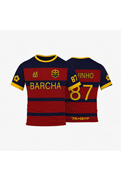 FREAK T-SHIRT Blue Lock Barcha LAVINHO 87 Number Forma Unisex T-Shirt