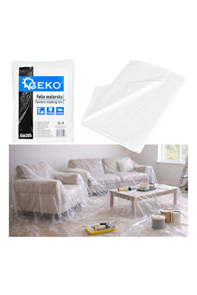 GEKO Folie protectoare standard pentru vopsit, 4 x 5 m, G 66385