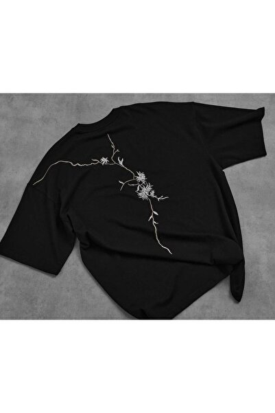 classy moda Unisex Colorful Oversize Printed T-Shirt Streetwear Comfortable F...