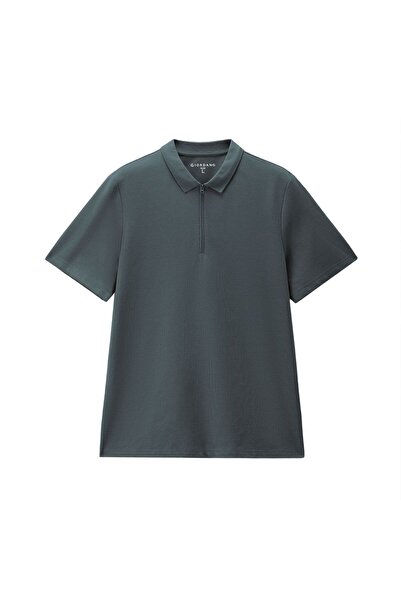 Giordano Men's Regular Fit Cotton Blend Polo