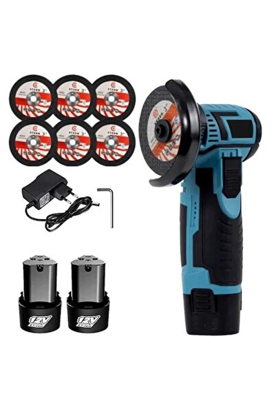 OEM eSimplu Mini Polizor Unghiular Portabil, 2x12V, 750W, 1500mAh, 19500rpm, ...