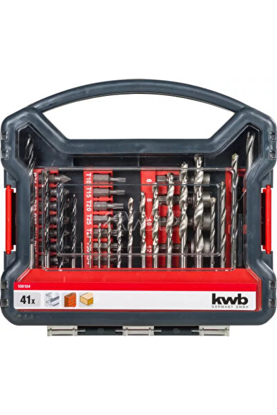 Kwb Set 41 accesorii gaurit si insurubat 49109104 biti suport bit burghie pen...