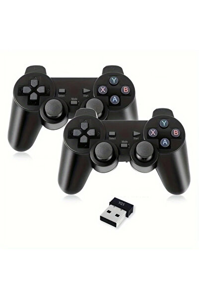 Choice1 TWO 1PC/2PCS 2.4GHz Wireless Gamepad No Delay Plug and Play Ergonomic...