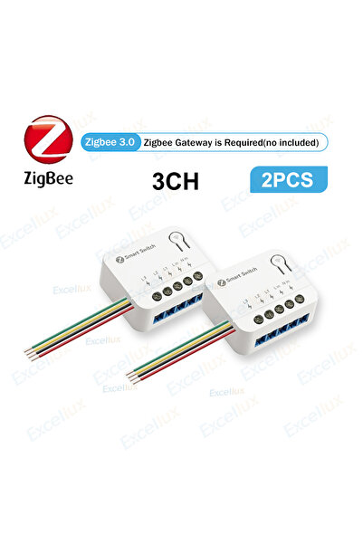 Choice3 3CH (2pcs) Tuya Zigbee Smart Switch Module 10A DIY Smart Home Relay 1...