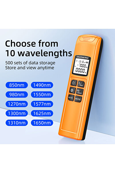 Choice1 G10-70 G10 optical power meter, high-precision fiber optic attenuatio...