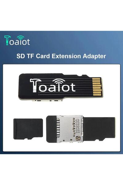 Choice طقم بطاقة ذاكرة تويوت SD TF مع محول تمديد ذكر إلى أنثى وأدوات اختبار و...