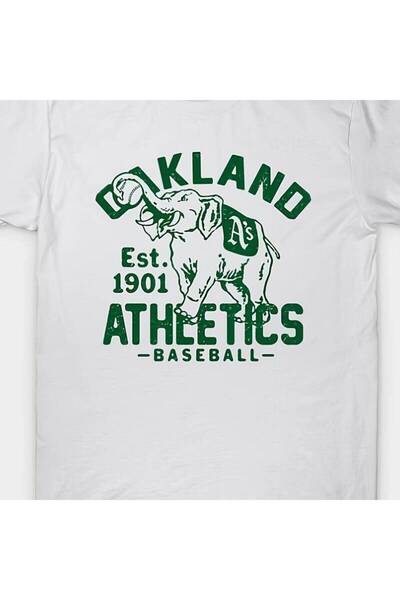 KYMC07 Unisex 100% T-Shirt Men'S Women'S Athletics by Oakland A'S, Soft Suita...