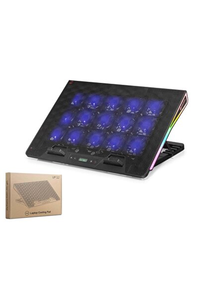 HADRON Dcxaa2 Notebook Soğutucu 15-Fan 13-17.3 Rgb Siyah