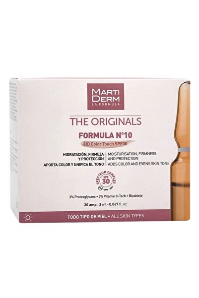 Martiderm The Org Formula N10 Hd Col Touch Spf30 Amp 30S