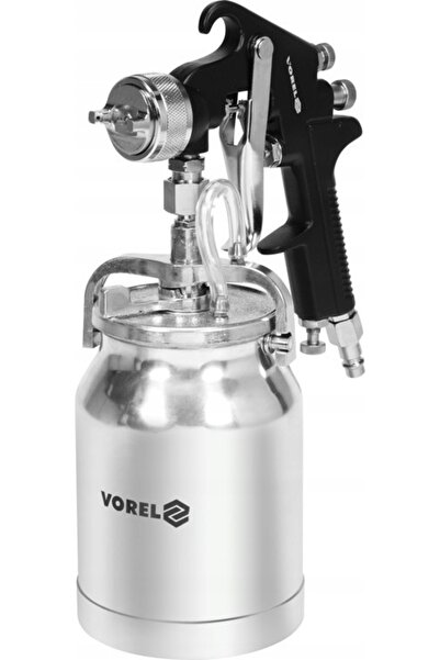 VOREL by YATO Pistol de vopsit HVLP 1000 ml cu rezervor inferior