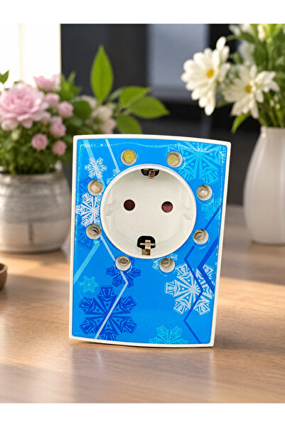 SimsLight Led Işıklı Prizli Gece Lambası