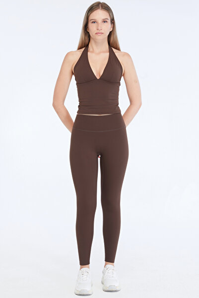 Issha Core Set - Halter Yaka Spor Atlet & Yüksek Bel Tayt Takımı