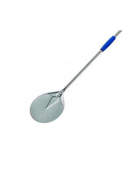 GiMetal Spatulă pentru pizza Azzura ø17cm, L120/138cm, rotundă, din oțel inox...