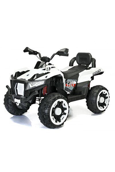 Kinderauto ATV electric 4x4 cu 2 locuri 140W Alb