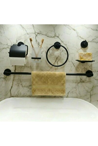 shind Shind 6Pcs Stainless Steel Bathroom Accessories Set Complete Bathroom H...