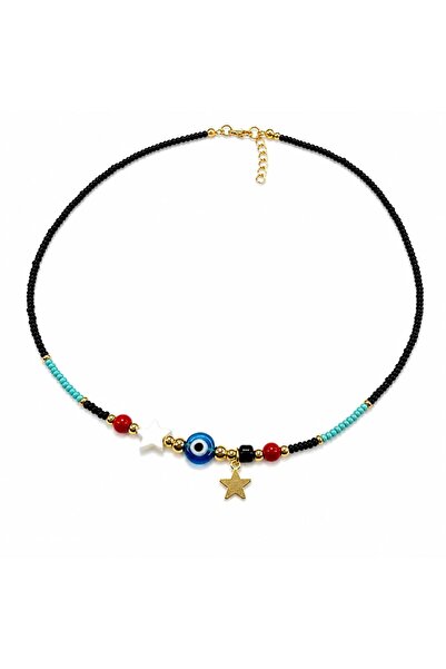 JİMNY JEWELRY Sea Candy Miyoki Bead Necklace