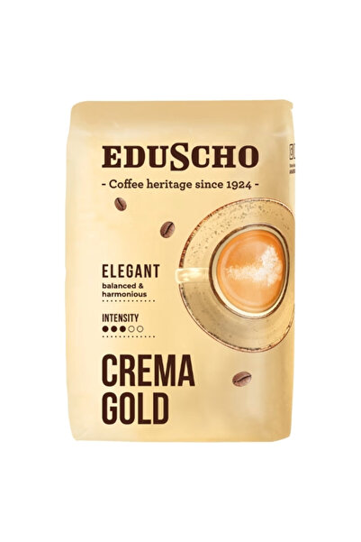 Tchibo EDUSCHO ELEGANT CREMA GOLD ÇEKİRDEK KAHVE 500 GR *1'Lİ