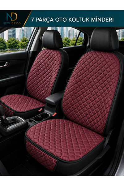 NEW DECO Peugeot 3008 Araçlara Uyumlu 7 Parça Oto Koltuk Minderi