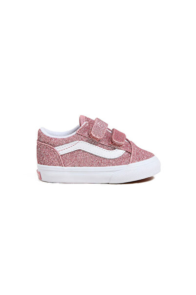Vans OLD SKOOL V GLITTER VN000CYDFSL-FSL Ροζ 32