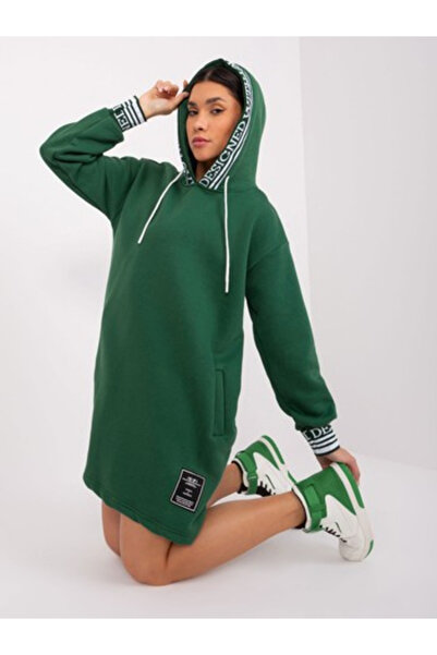 Relevance Γυναικεία Τουνίκ, RELEVANCE, Βαμβακερό, Φόρεμα Oversized, Σκούρο Πρ...
