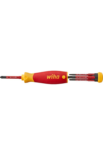 wiha Șurubelniță cu magazie pentru electrician POCKETMAX 45296