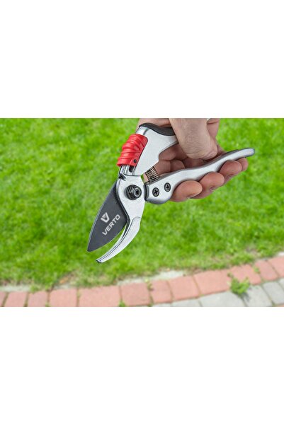 VERTO Foarfecă de grădină 195 mm, din aluminiu, diametru. 18 mm 15G206