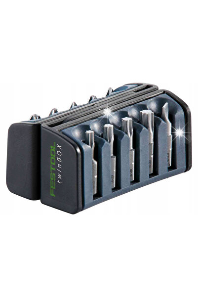 FESTOOL Set de biți Twin Box BB-MIX 10 bucăți. 496936