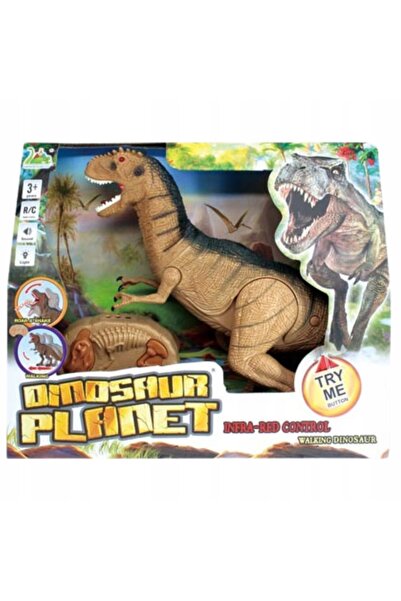 MAKSIK Dinozaur telecomandat interactiv cu efecte sonore și luminoase, cu tel...