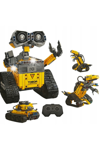 Pegaz Seturi de construcție Robot RC Tanc Dinozaur 3 în 1