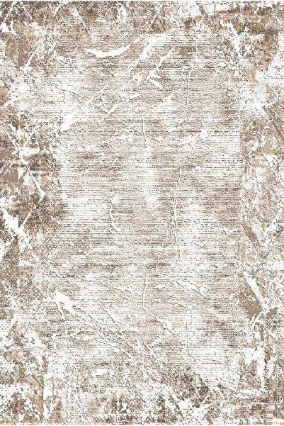 Artemis Halı ARTEX 06400E Krem Vizon Modern Eskitme Akrilik Halı 100 x 200 cm