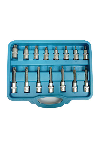 SilverTools Set de chei spline extensibile 26 piese 1/2