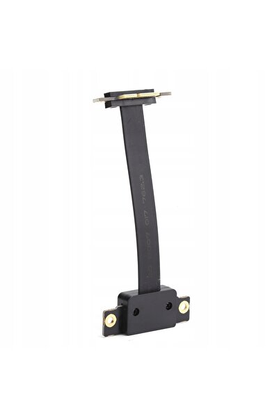 NO BRAND Extensor PCIE 1X Placă de rețea duală 90 °