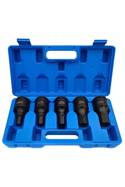 Vorfal Set de chei tubulare imbus hexagonale 3/4 14-24mm, chei de impact, 5 b...
