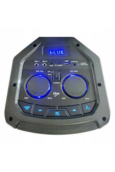V-TONE Difuzor Bluetooth, Sistem Karaoke, Microfon, Boombox, USB, SD, FM, AUX...