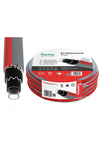 Vartco Furtun de grădină fără îndoire PROFESSIONAL PLUS TFS 1 " 10m 6 STRATUR...